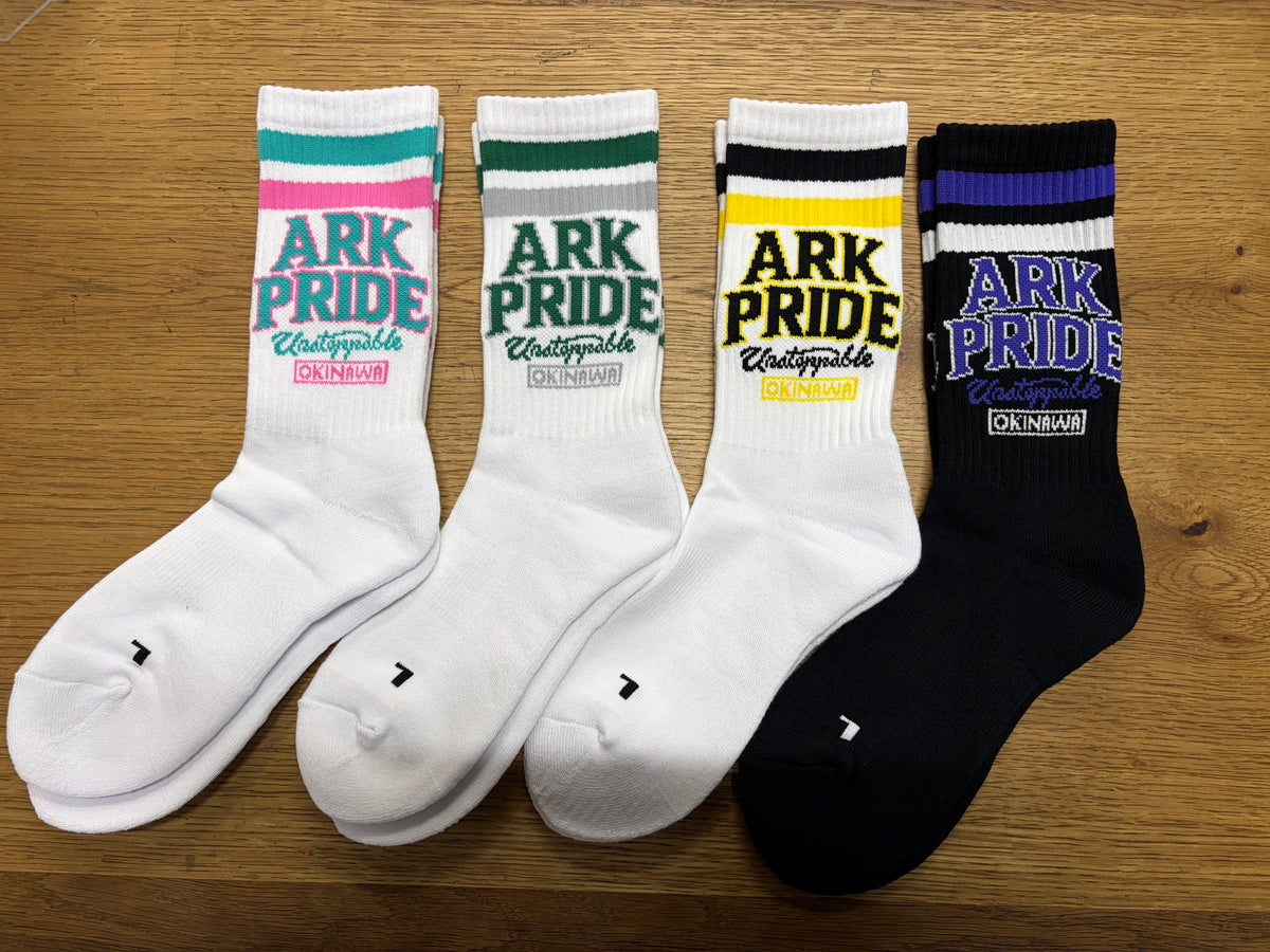 【No20】ARK ORIGINAL COLOR SOX(Turquoise x Pink)