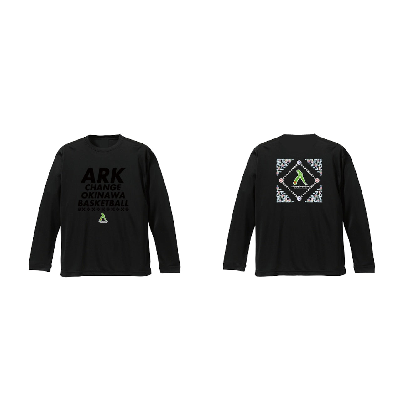 【No3】ARK ORIGINAL 紅型 L/S TEE