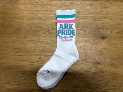 【No20】ARK ORIGINAL COLOR SOX(Turquoise x Pink)