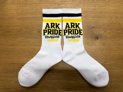 【No22】ARK ORIGINAL COLOR SOX(Black x Yellow)