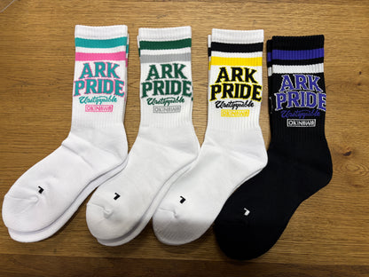【No20】ARK ORIGINAL COLOR SOX(Turquoise x Pink)