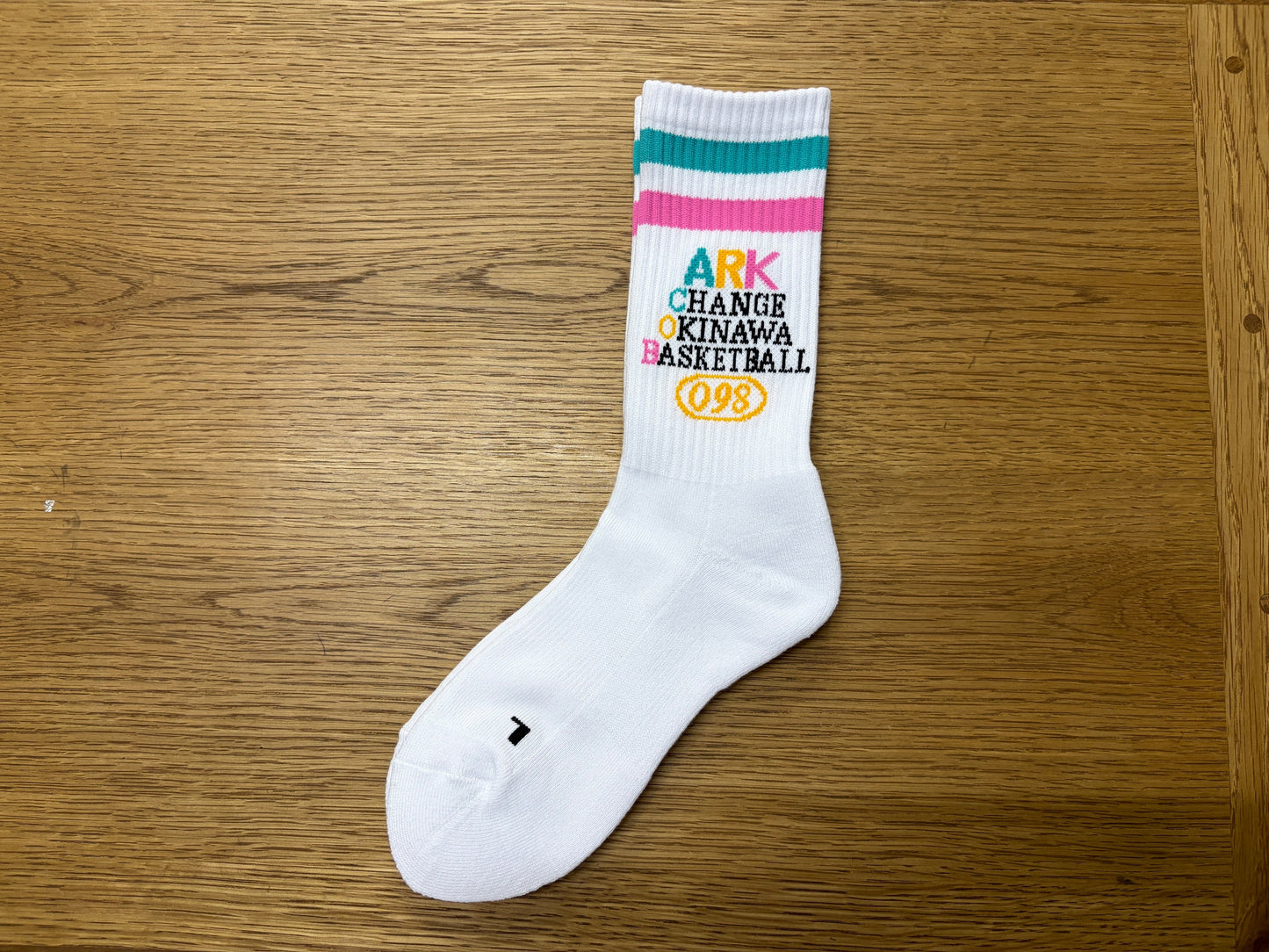 【No14】ARK ORIGINAL COLOR SOX(Turquoise x Pink)