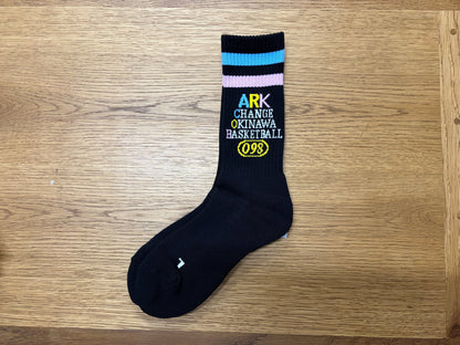【No17】ARK ORIGINAL COLOR SOX(Light Blue x Light Pink)