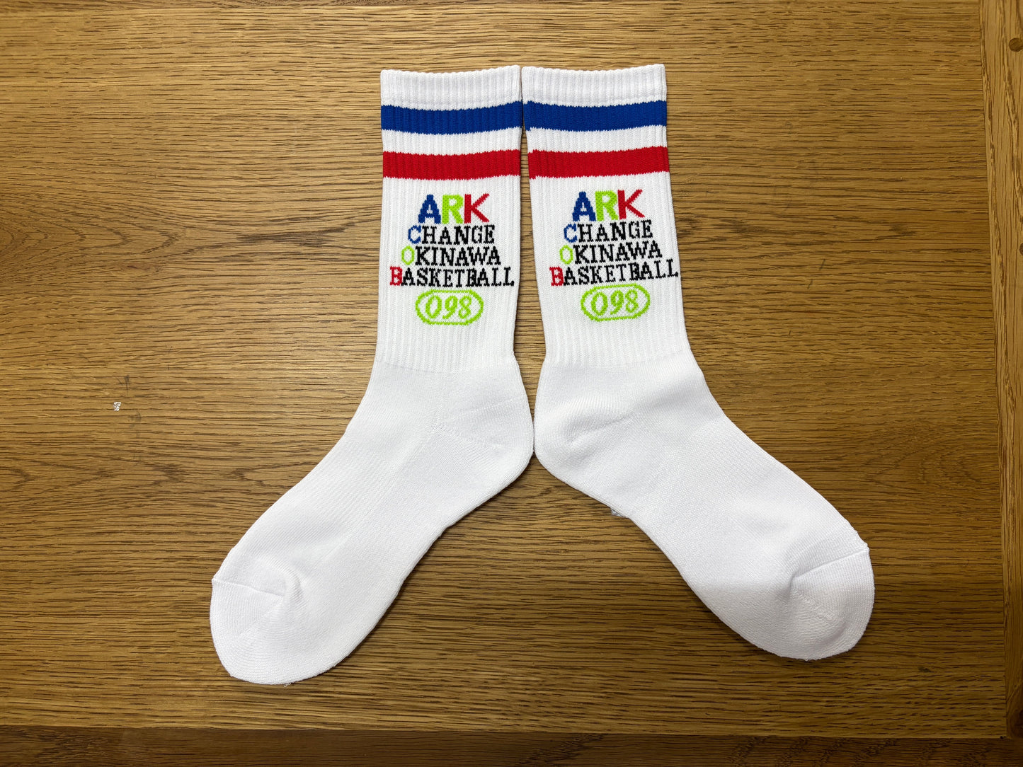 【No15】ARK ORIGINAL COLOR SOX(Blue x Red)