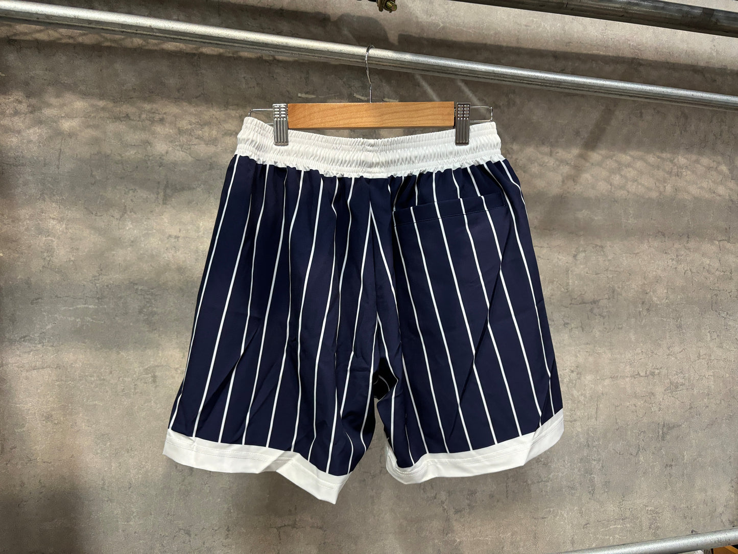 ARK STRIPE SHORTS (Navy)